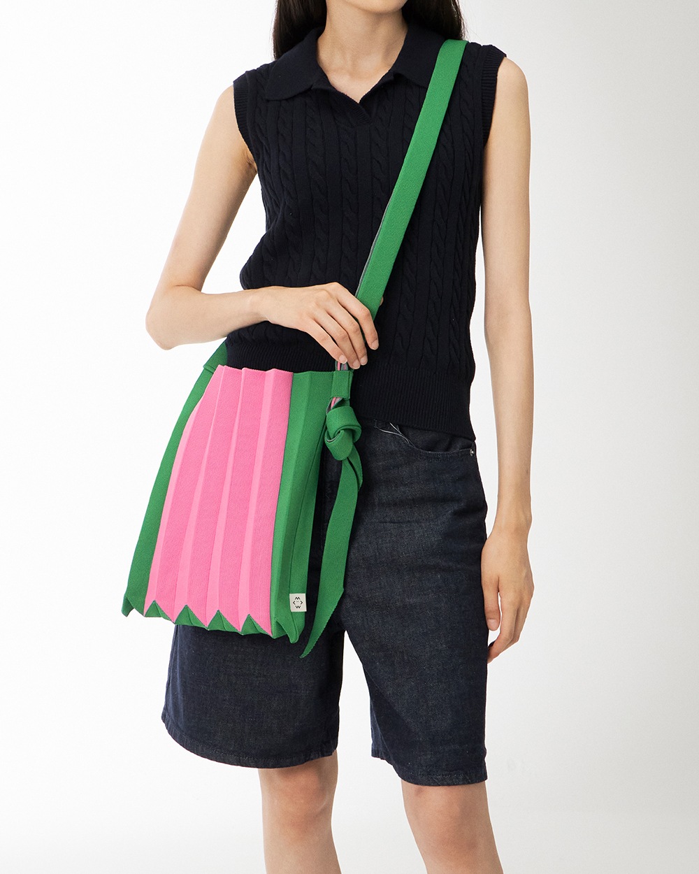 PLEATS MAMA(プリーツママ)】NEW CROSS BAG ニュークロスバッグ