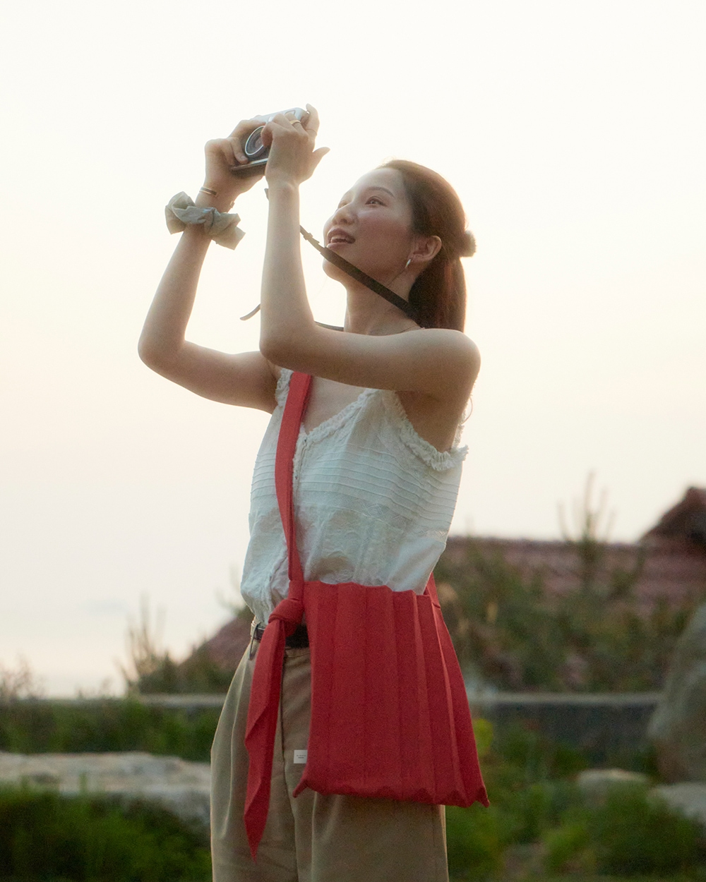【PLEATS MAMA(プリーツママ)】NEW CROSS BAG   ニュークロスバッグ