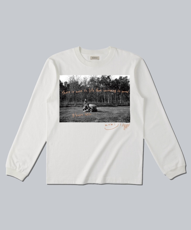 【 momiji  】 Long sleeve T the Unknown Great White