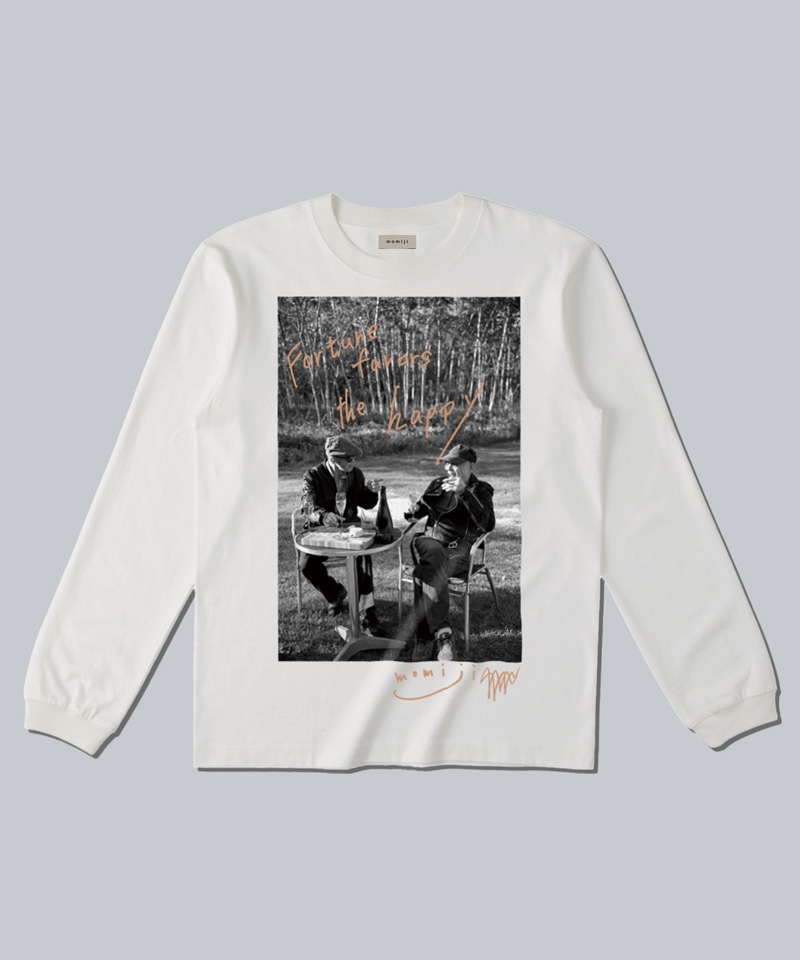 【 momiji  】 Long sleeve T the Unknown Great White