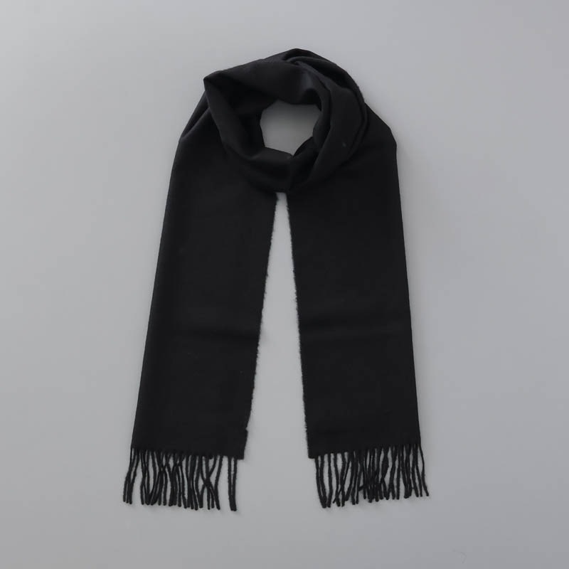 【Johnstons of Elgin（ジョンストンズ オブ エルガン）】 カシミヤ100％起毛無地マフラー