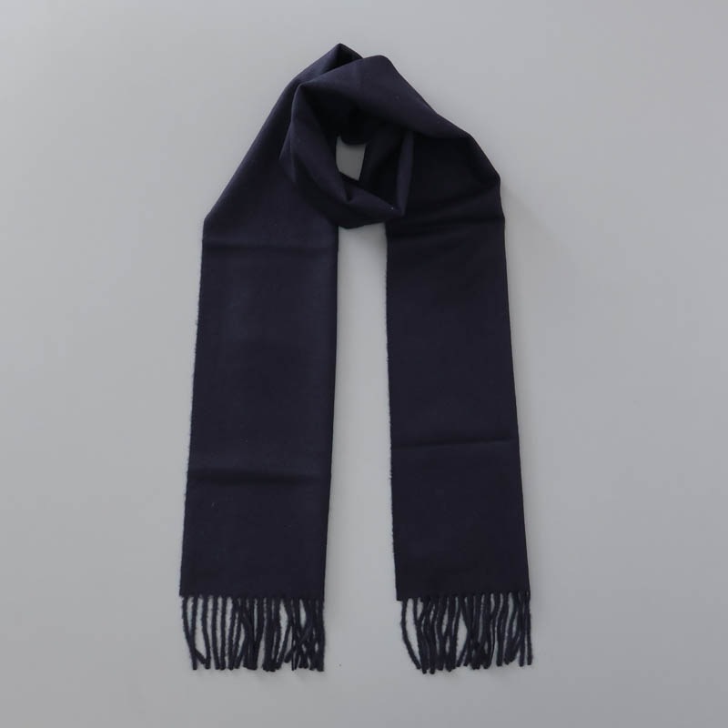 【Johnstons of Elgin（ジョンストンズ オブ エルガン）】 カシミヤ100％起毛無地マフラー