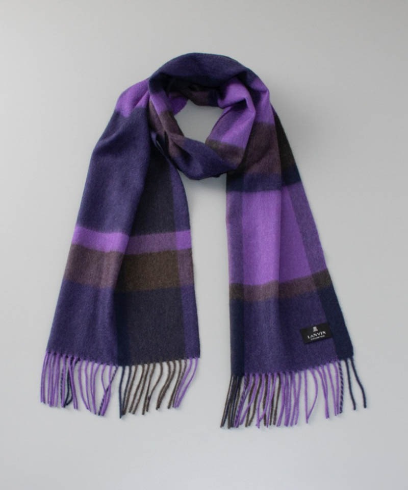 LANVIN COLLECTION（ランバン コレクション） 】 カシミヤ100