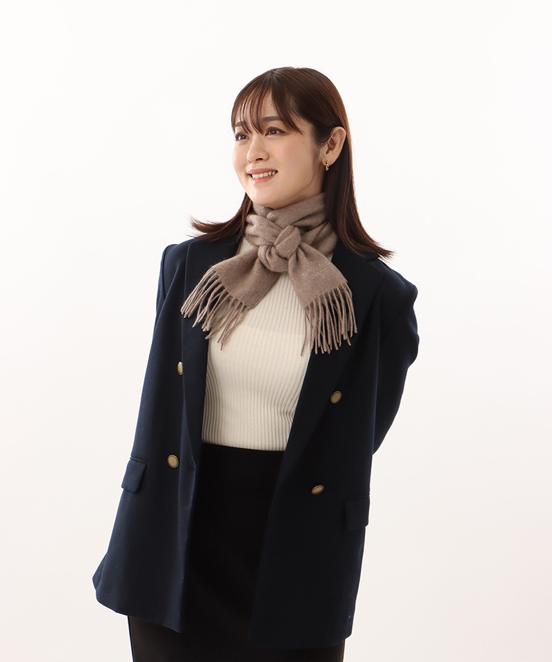 LANVIN COLLECTION（ランバン コレクション） 】 カシミヤ 無地プチ