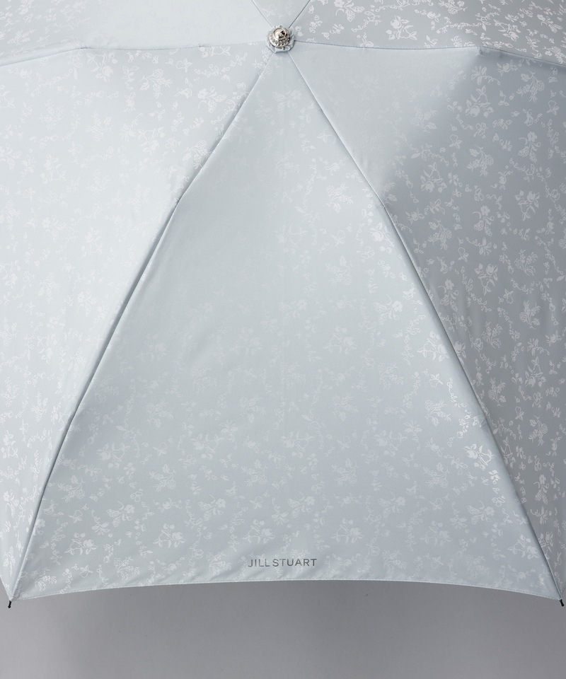【JILL STUART（ジル スチュアート）】アンティーク小花&フルーツジャカード雨傘(折りたたみ)