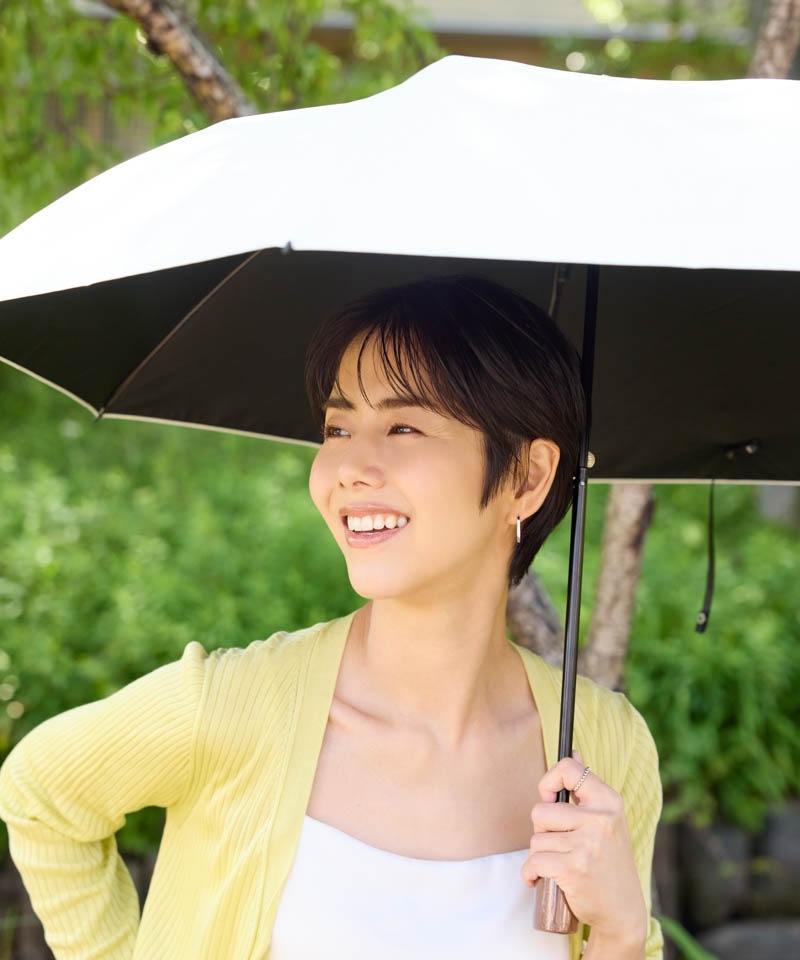 BLAO（ブラオ）】最強級遮熱 無地晴雨兼用傘(折りたたみ傘)東レ