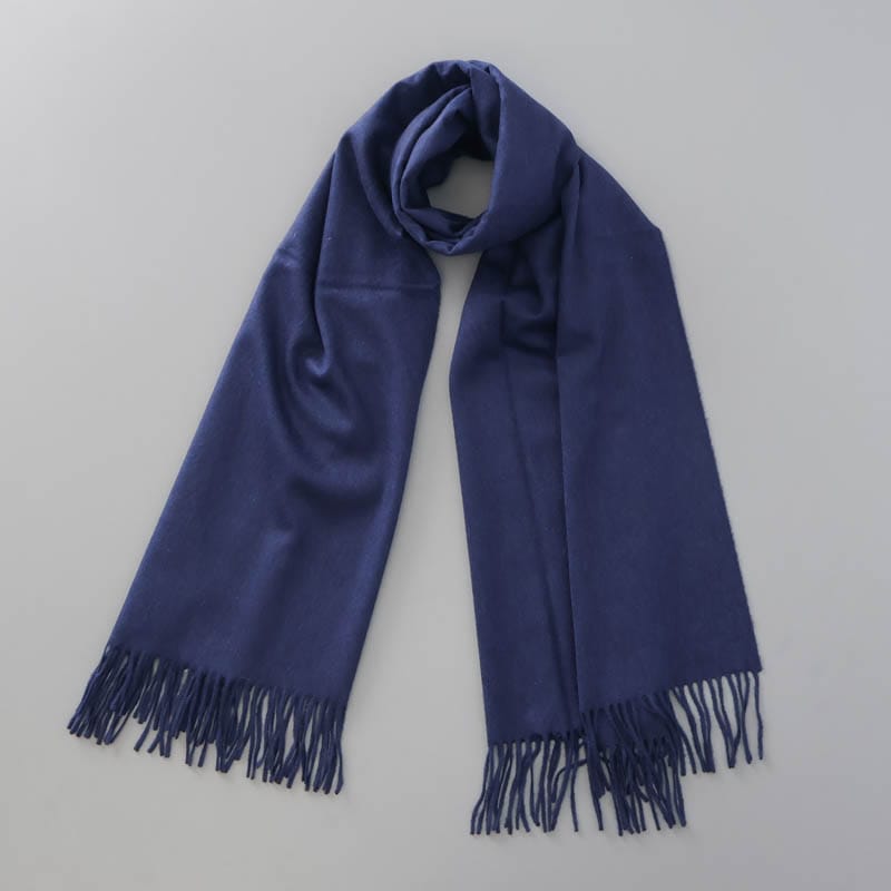 【Johnstons of Elgin（ジョンストンズ オブ エルガン）】 カシミヤ100％起毛無地ストール