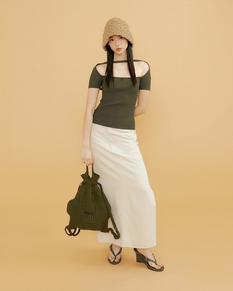 PLEATS MAMA(プリーツママ)】BOW BACKPACK ボウバックパック