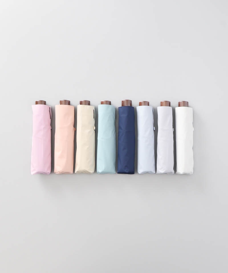 BLAO（ブラオ）】最強級遮熱 無地晴雨兼用傘(折りたたみ傘)東レ サマー