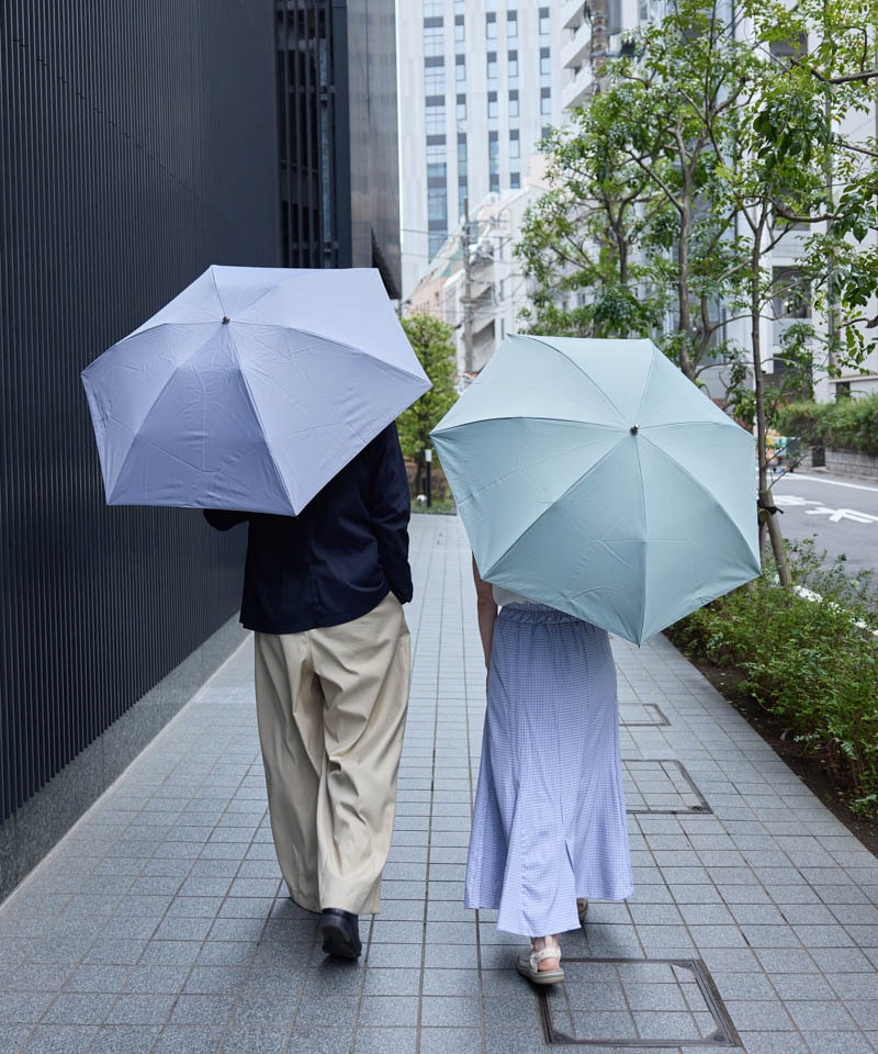 【 BLAO（ブラオ）】最強級遮熱サマーシールド　無地晴雨兼用傘(折りたたみ傘)