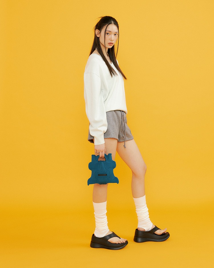 【PLEATS MAMA(プリーツママ)】BOW BAG ボウバッグ