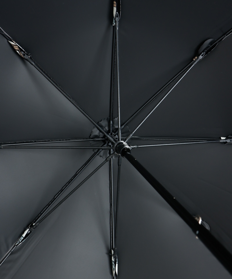 【 Beaurance （ビューランス）】サマーシールド　プリント額縁柄　晴雨兼用傘（長傘）