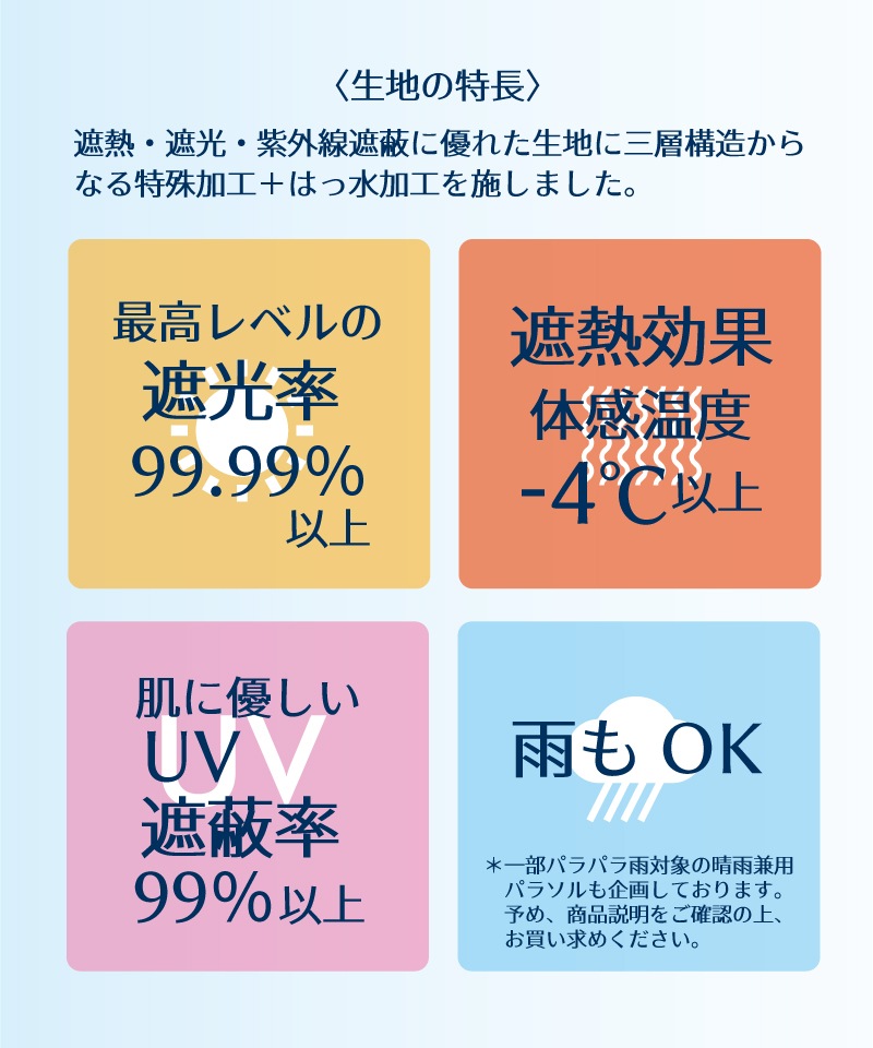 【JILL STUART（ジル スチュアート）】 プレーン無地晴雨兼用傘（折りたたみ）