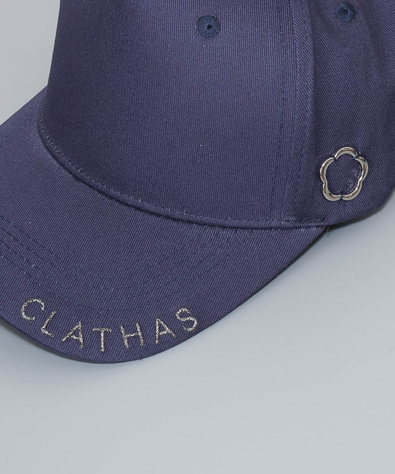 【 CLATHAS.（クレイサス）】ラメ刺繍キャップ