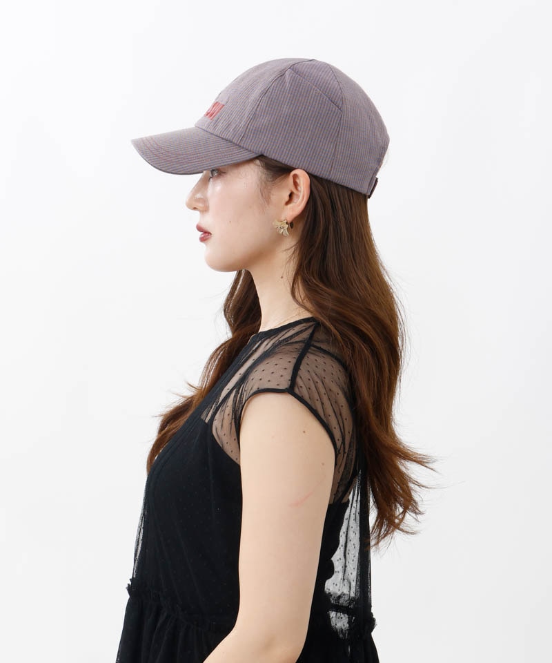 【 ANNA SUI（アナ スイ）】ネコ耳ロゴ刺しゅうキャップ