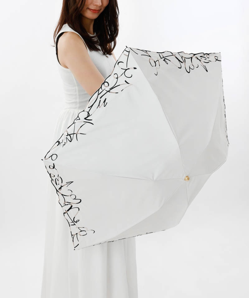 ビューランス新品 晴雨兼用傘 日傘 / プチパラ / サマーシールド No.9 Beaurance (ビューランス)】アストロロジー刺繍晴雨兼用