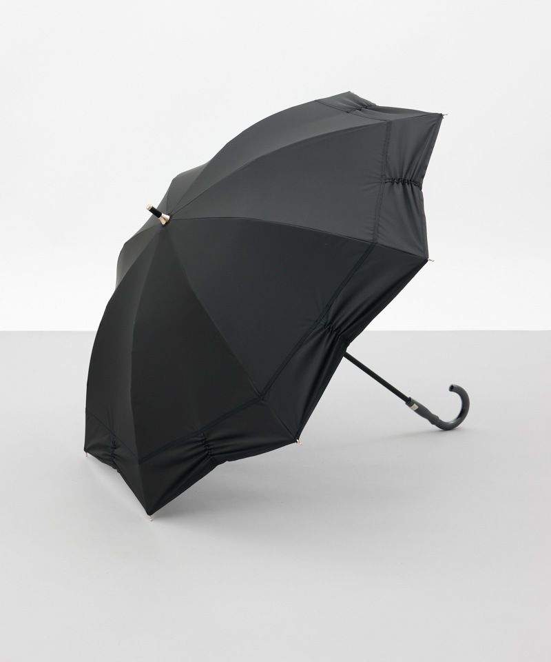 【 Beaurance （ビューランス）】サマーシールド　シャーリング加工晴雨兼用パラソル（長傘）