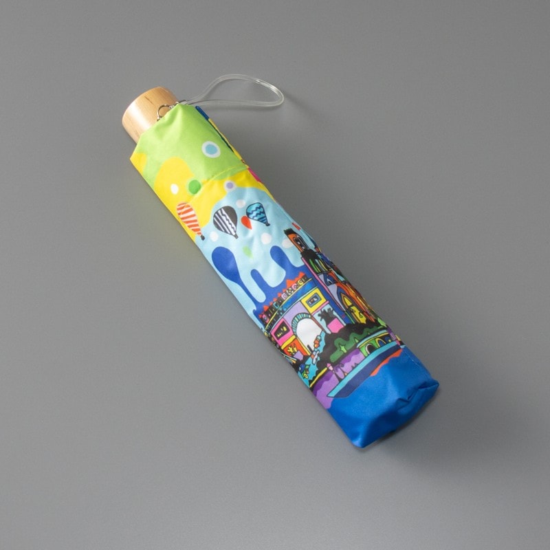 【 クリエイターズ コラボ 】ハタヤマ マサオ（晴雨兼用傘） 受注生産品