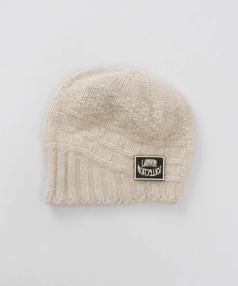 LANVIN COLLECTION（ランバン コレクション） 】斜め切り替えニット