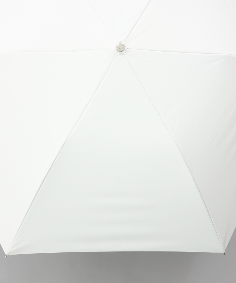 【WEB限定】サマーシールド　無地晴雨兼用傘（折りたたみ・トップフラット）
