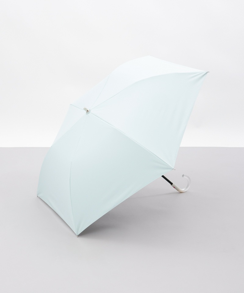 【WEB限定】サマーシールド　無地晴雨兼用傘（折りたたみ・トップフラット）