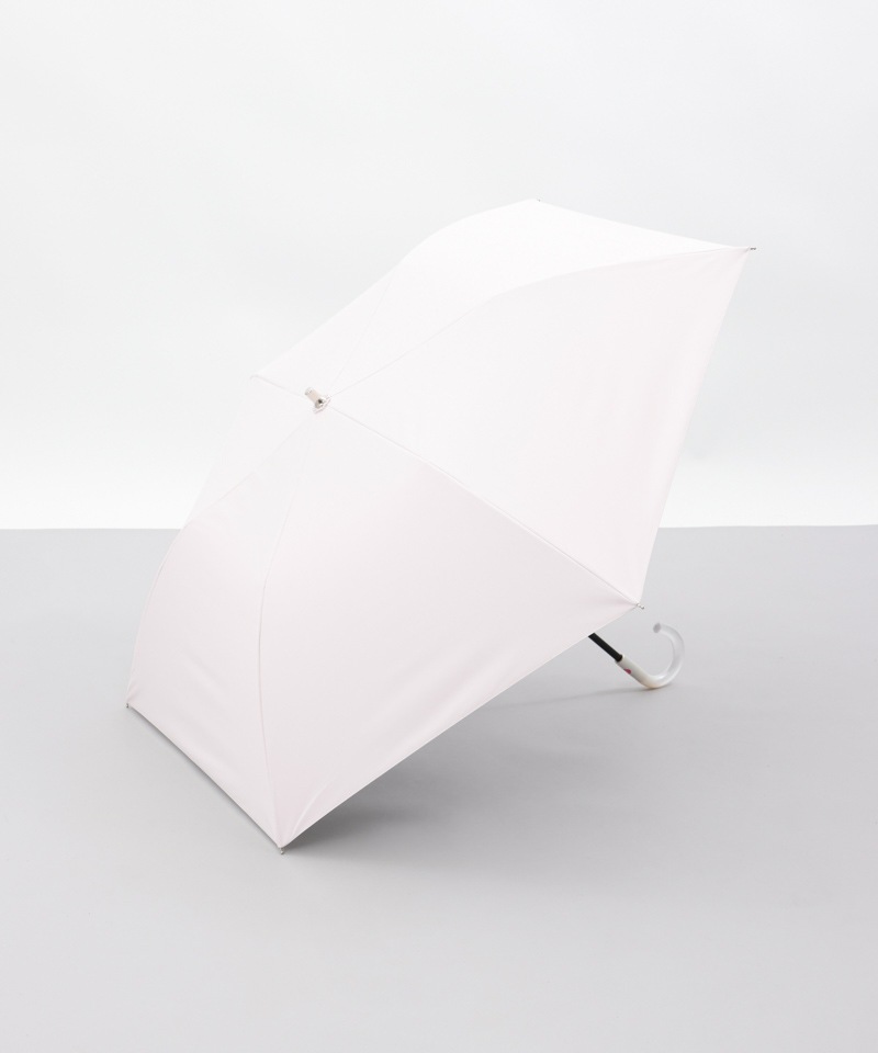 【WEB限定】サマーシールド　無地晴雨兼用傘（折りたたみ・トップフラット）