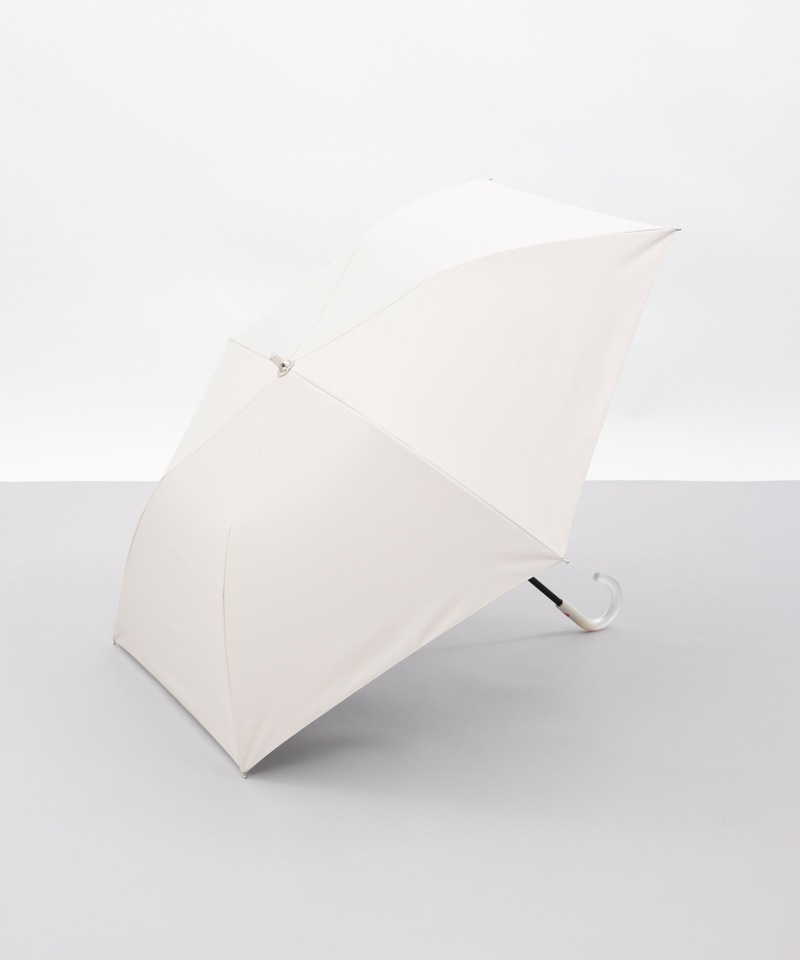 【WEB限定】サマーシールド　無地晴雨兼用傘（折りたたみ・トップフラット）