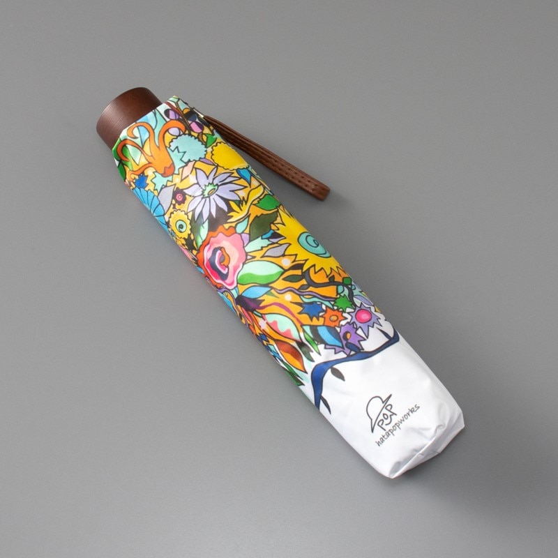 【 クリエイターズ コラボ 】ハタヤマ マサオ（晴雨兼用傘） 受注生産品