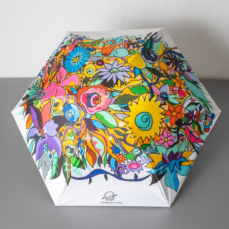 【 クリエイターズ コラボ 】ハタヤマ マサオ（晴雨兼用傘） 受注生産品