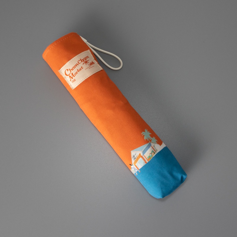 【 CHAMCHAM MARKET（チャムチャムマーケット）】 雨傘（折りたたみ・ミニ）