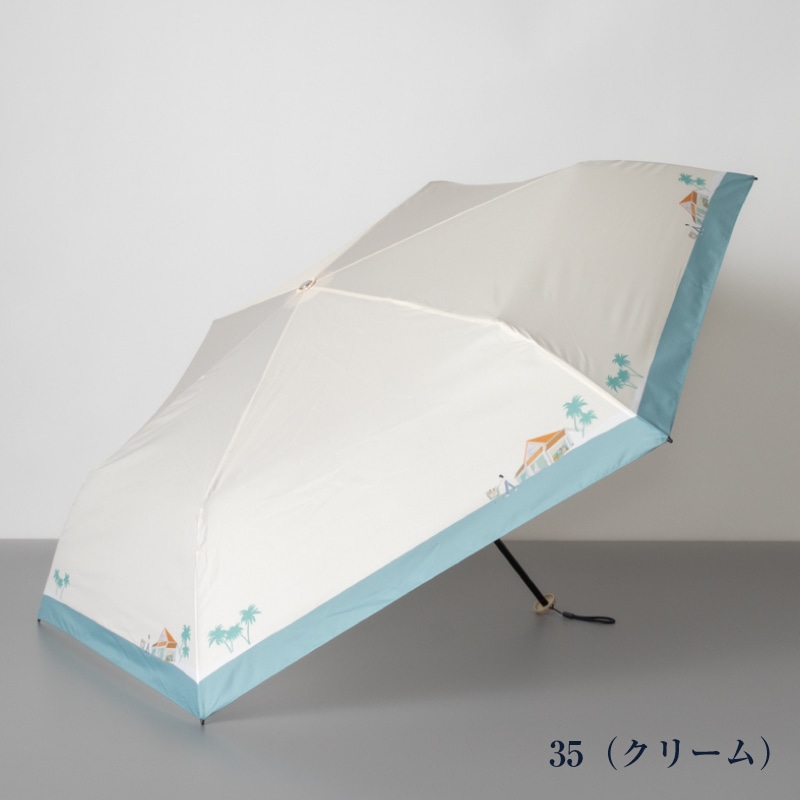 【 CHAMCHAM MARKET（チャムチャムマーケット）】 雨傘（折りたたみ・ミニ）