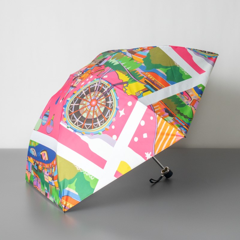 【 クリエイターズ コラボ 】ハタヤマ マサオ（晴雨兼用傘） 受注生産品