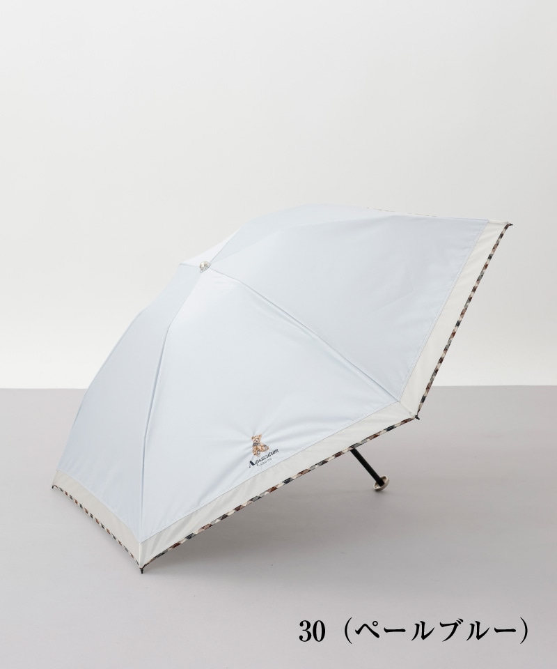 Aquascutum （アクアスキュータム）】 ベア刺しゅう×ボーダー