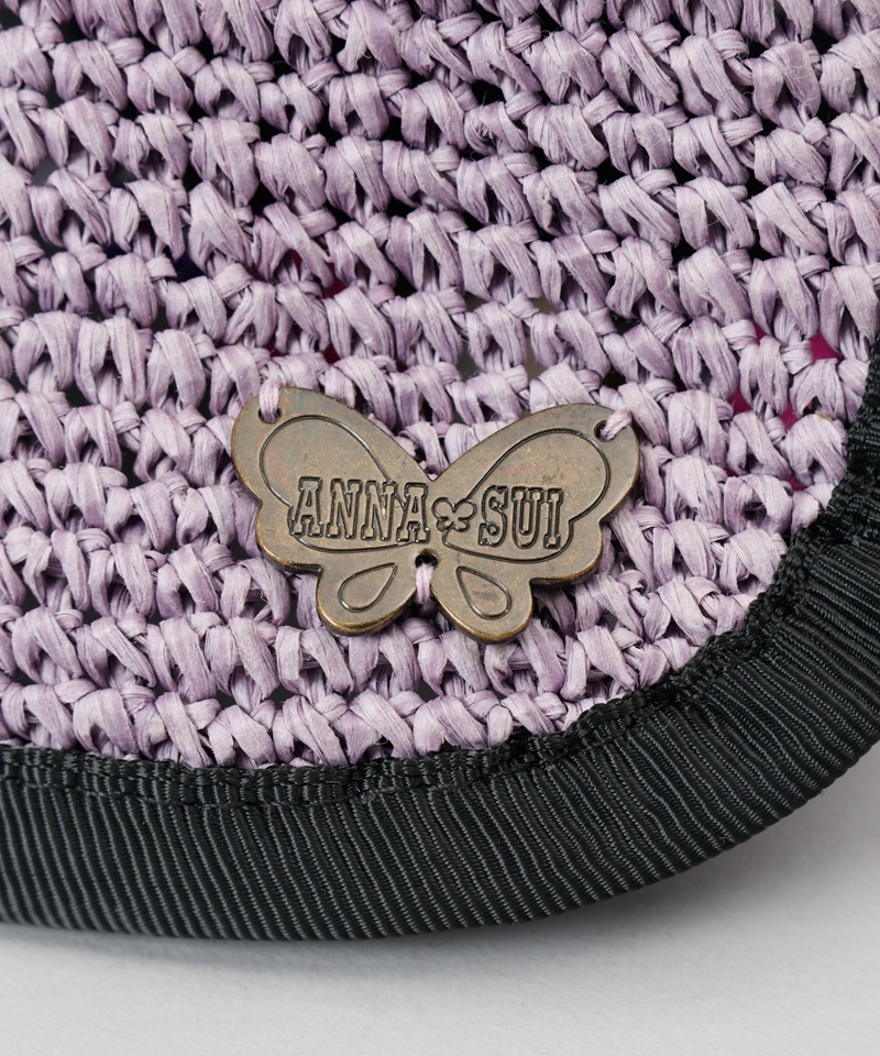 【 ANNA SUI（アナ スイ）】ペーパーボンネットハット