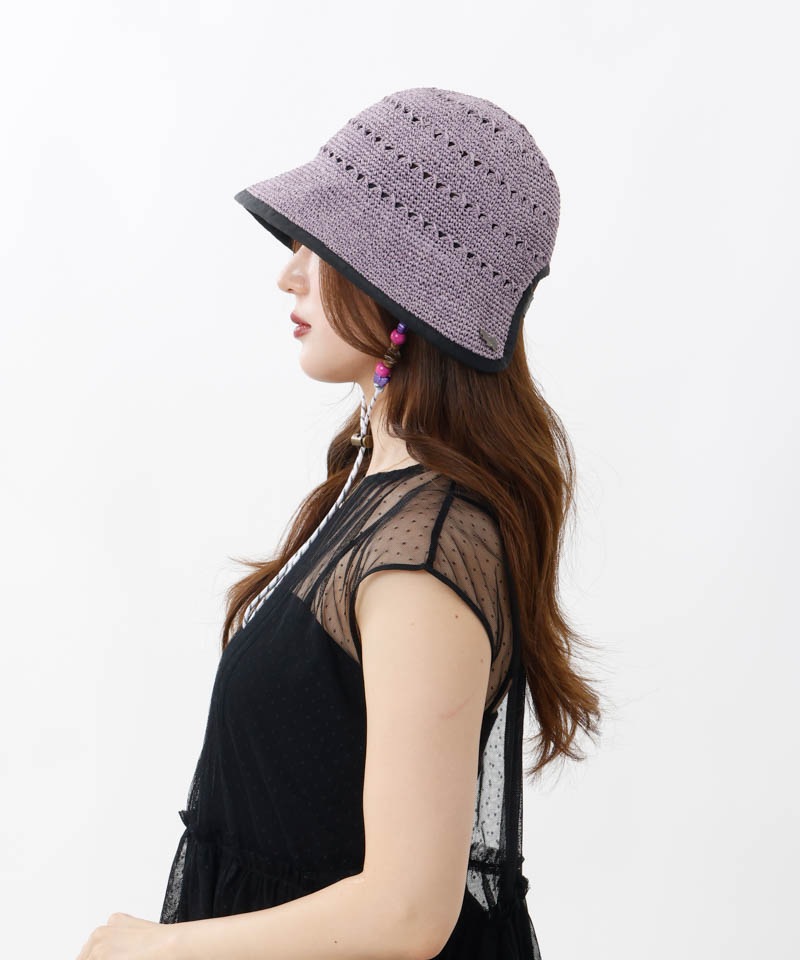 【 ANNA SUI（アナ スイ）】ペーパーボンネットハット