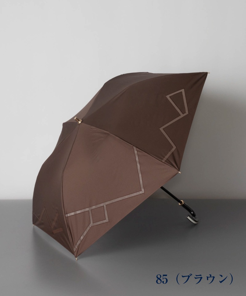 【 Beaurance （ビューランス）】カットワーク刺繍 晴雨兼用パラソル（トップフラット）