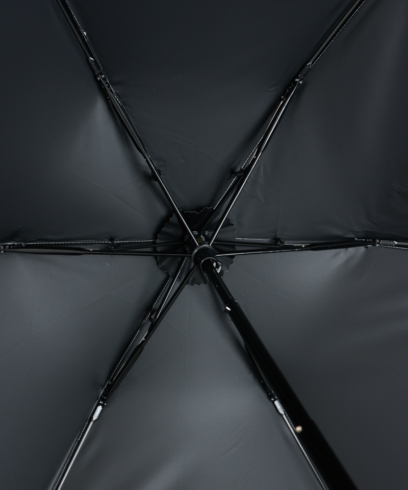 【 Beaurance （ビューランス）】サマーシールド　プリント額縁柄晴雨兼用傘（折りたたみ）