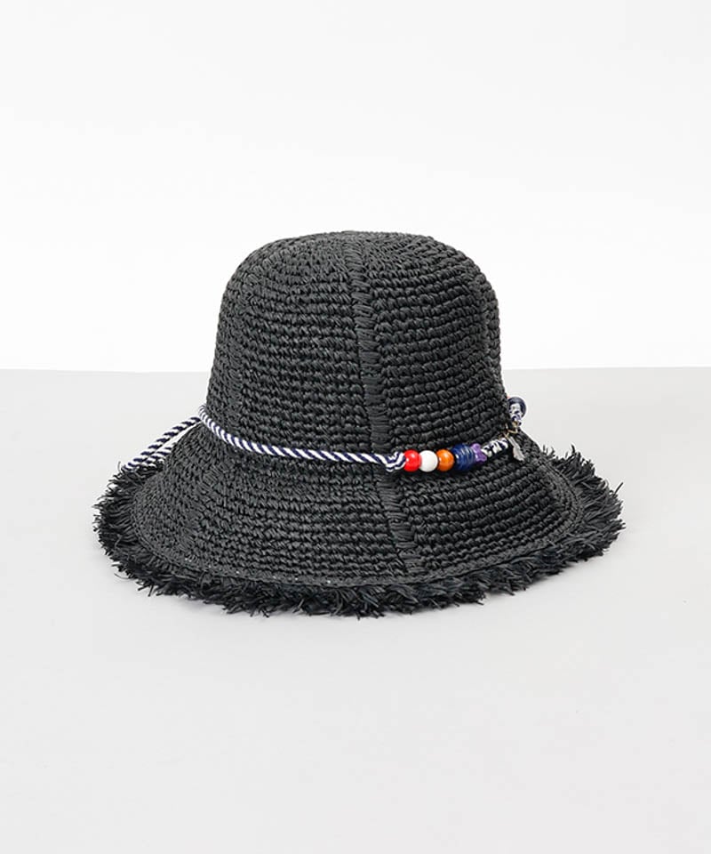 【 ANNA SUI（アナ スイ）】ペーパー手編みクロッシェハット