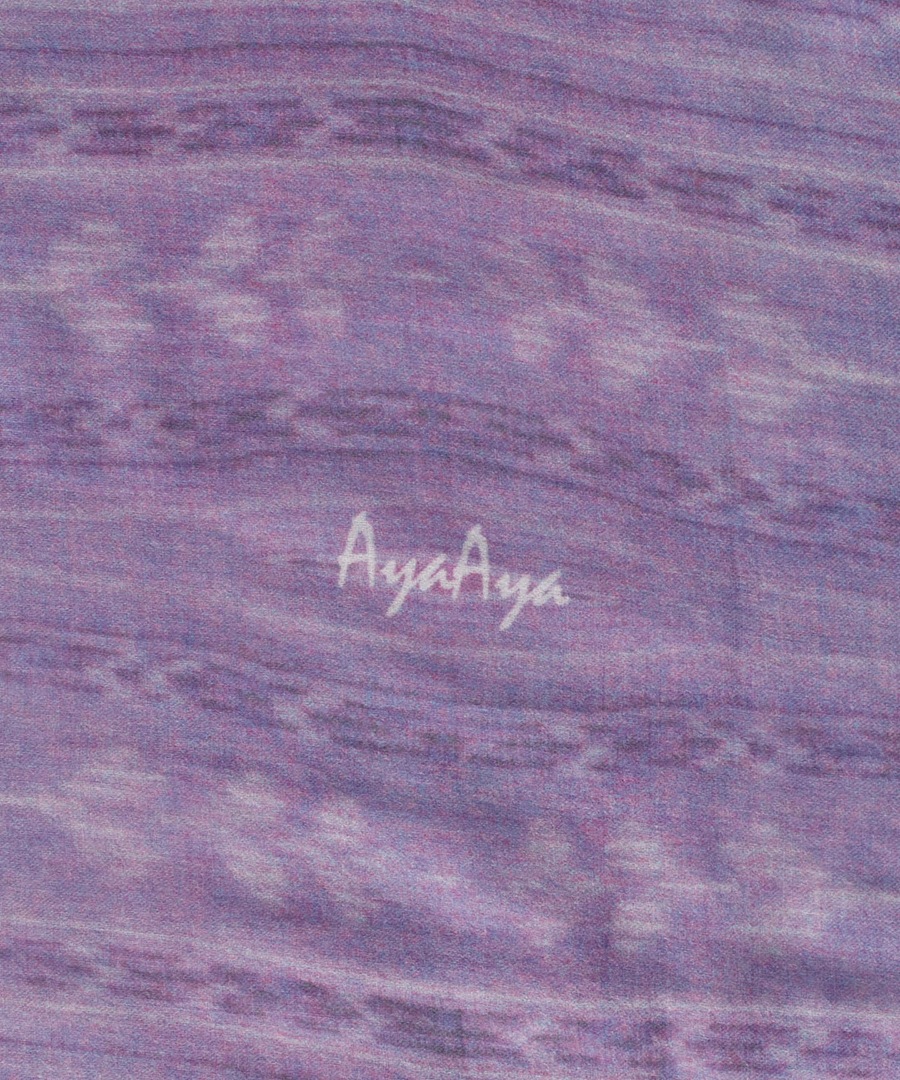 【 AyaAya（アヤアヤ）】  コットン100% 極薄  ストール