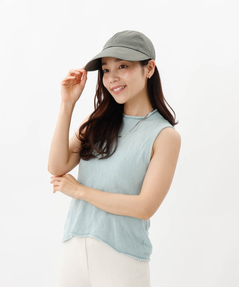 【WEB限定】サマーシールド　広つばキャップ