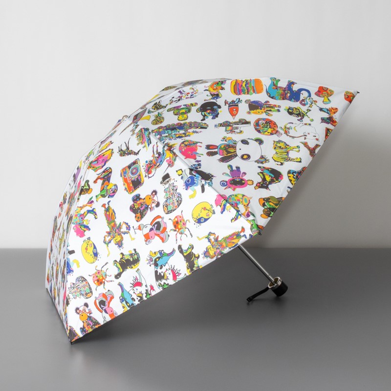 【 クリエイターズ コラボ 】ハタヤマ マサオ（晴雨兼用傘） 受注生産品