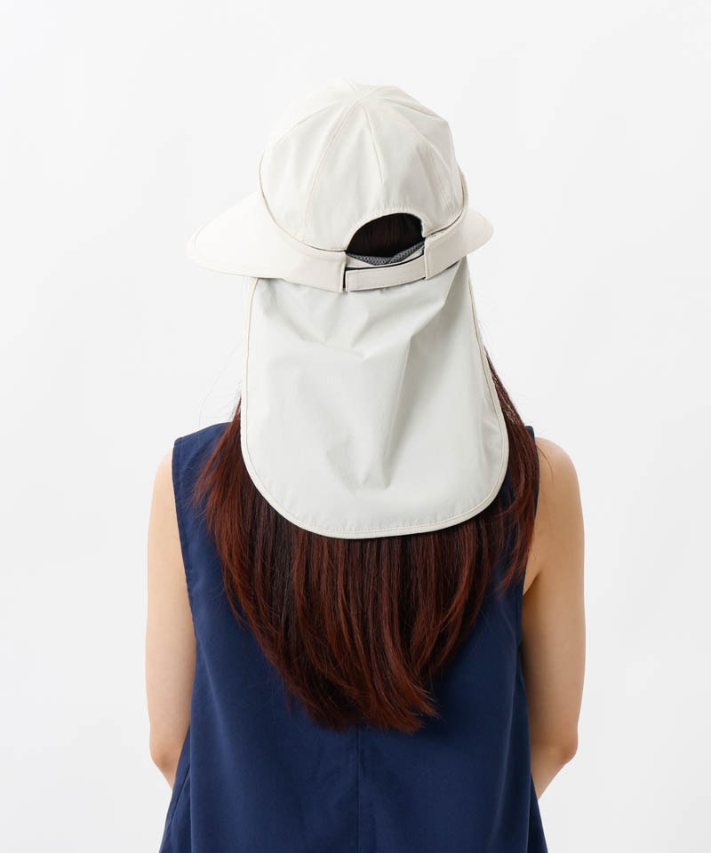 【WEB限定】サマーシールド　ジョッキーバイザーハット