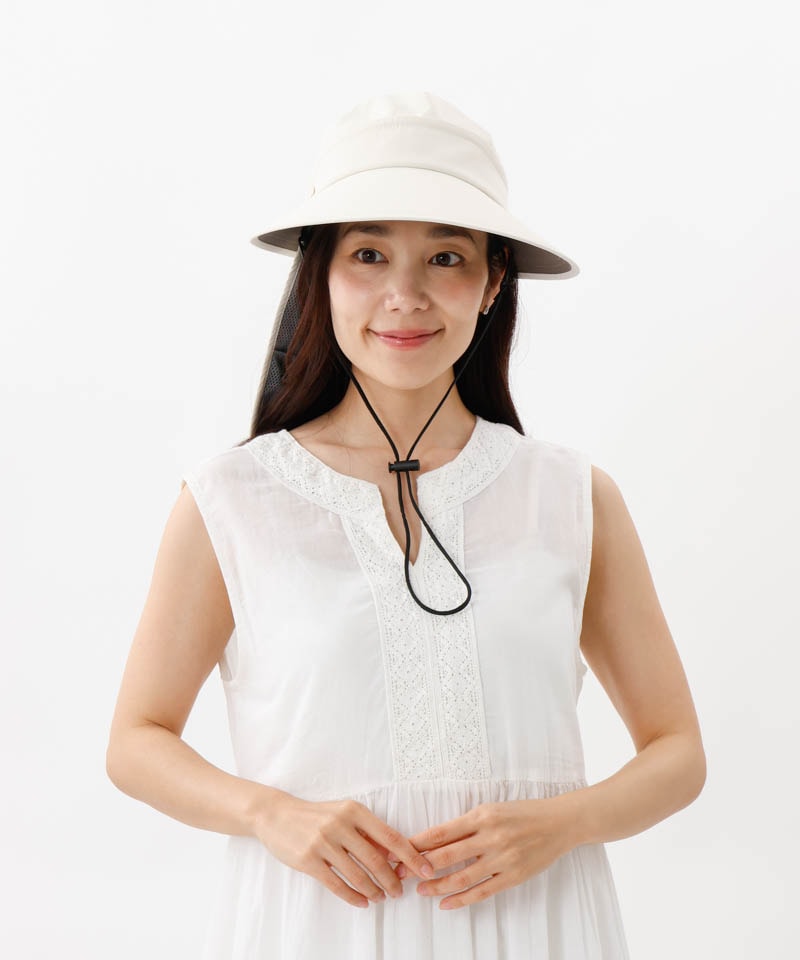 【WEB限定】サマーシールド　ジョッキーバイザーハット