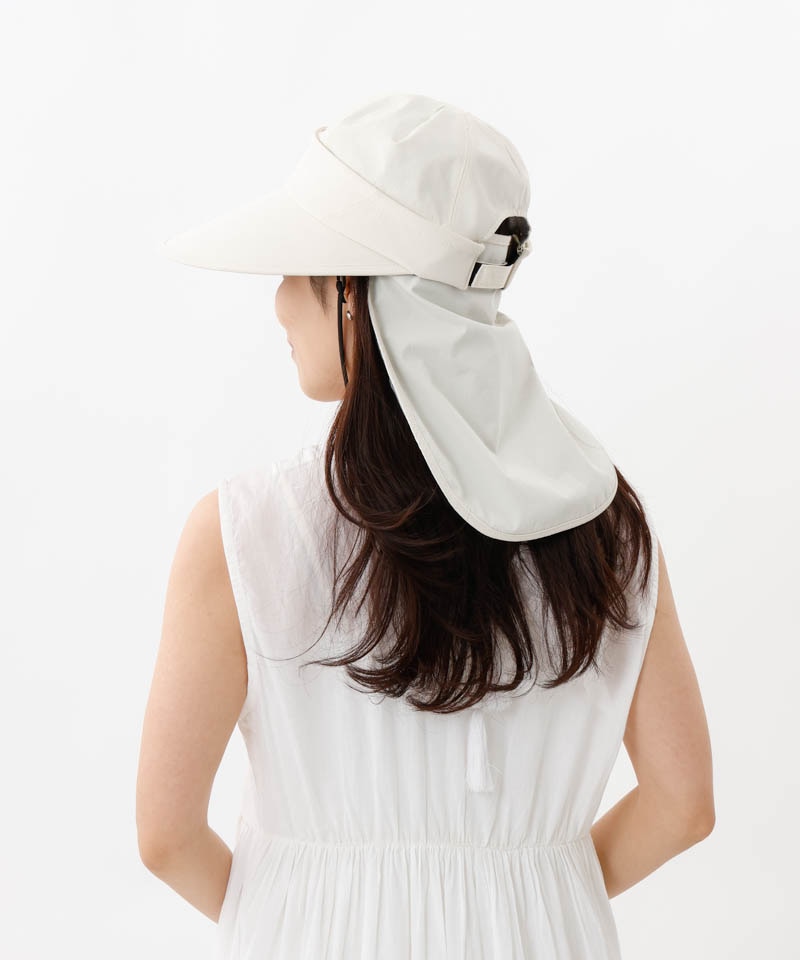 【WEB限定】サマーシールド　ジョッキーバイザーハット