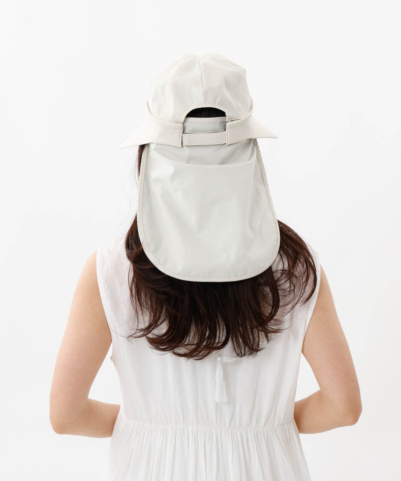 【WEB限定】サマーシールド　ジョッキーバイザーハット