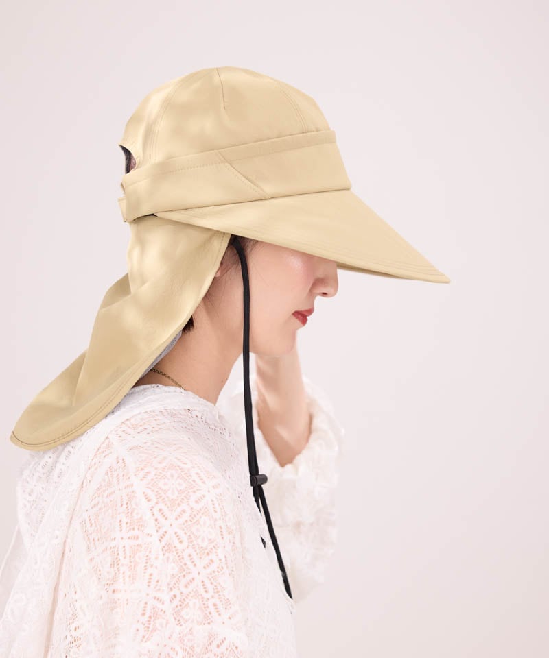 【WEB限定】サマーシールド　ジョッキーバイザーハット