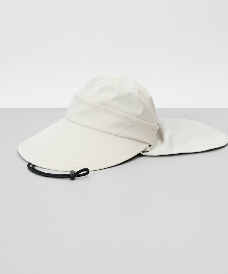 【WEB限定】サマーシールド　ジョッキーバイザーハット
