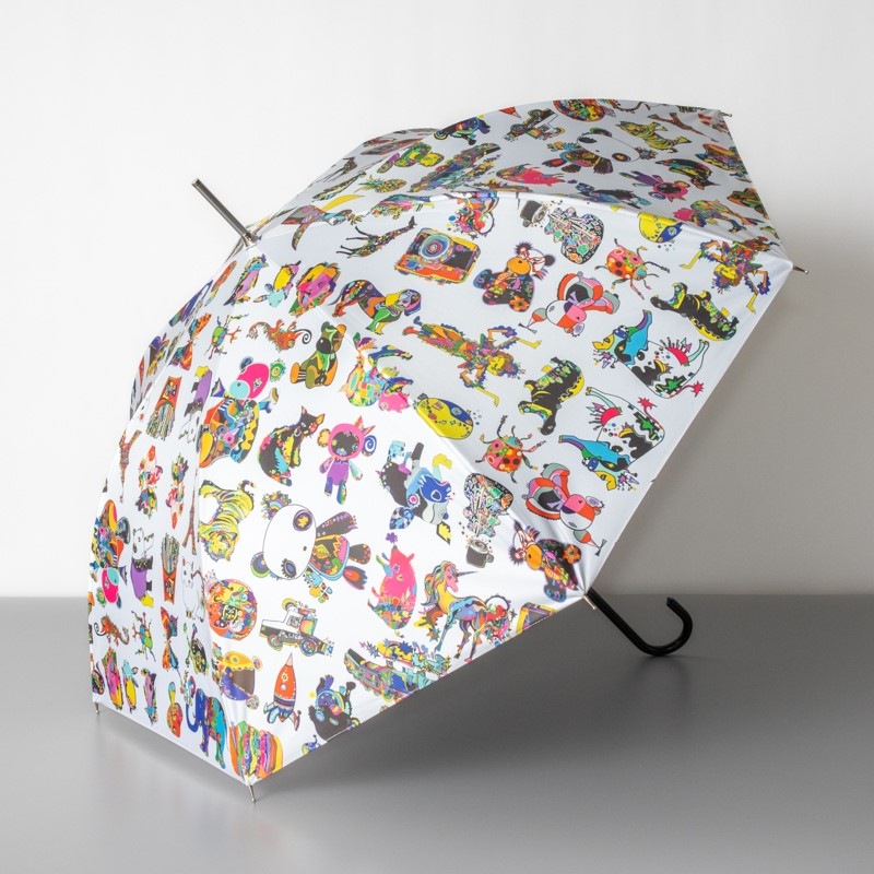 クリエイターズ コラボ 】ハタヤマ マサオ（晴雨兼用傘） 受注生産品