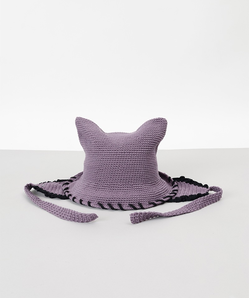 【 ANNA SUI（アナ スイ）】ネコ耳ボンネットハット