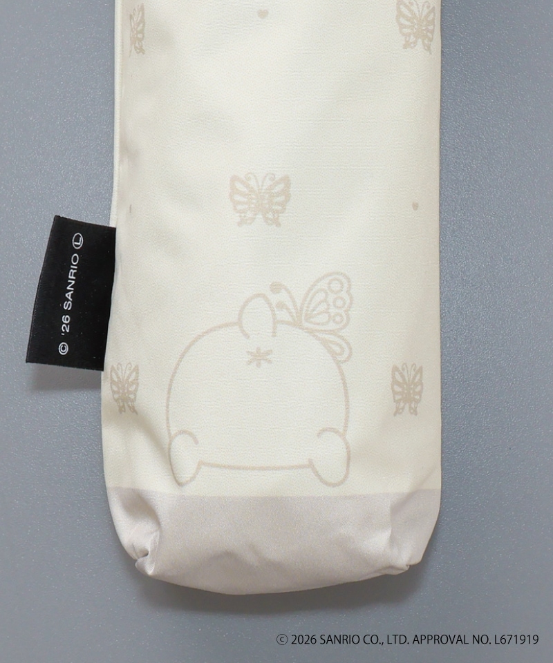【 ANNA SUI（アナ スイ）】ANNA SUI x ポムポムプリン 晴雨兼用折りたたみ傘 (バイカラー・ポムポムプリン)